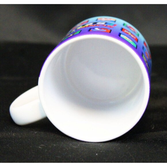 Vtg Sonic & Sega Fan Jam Remix Coffee Mug Cup Video Game Anime Dolphin Coatings - Picture 5 of 6